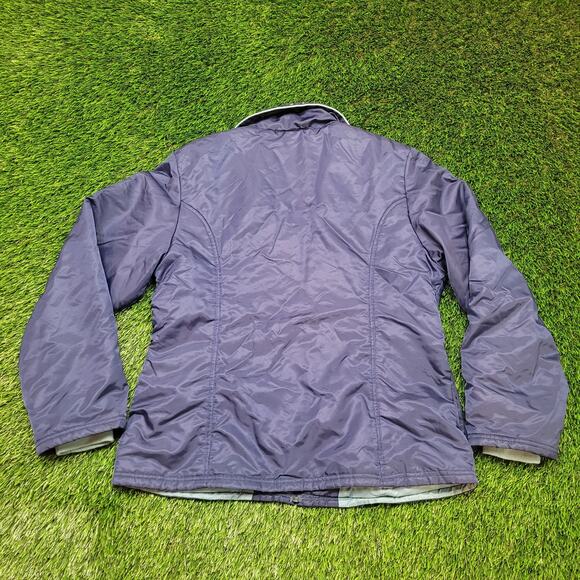 VTG 80s 10speed Piped Bomber Jacket Womens Large Retro Indie Sleaze Puffer - Picture 6 of 6